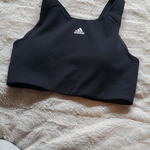 High neck adidas sports bra